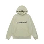 Essentials Oversized Hoodies Army Green