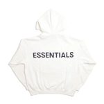 Essentials 3M Logo Pullover Grey Hoodie