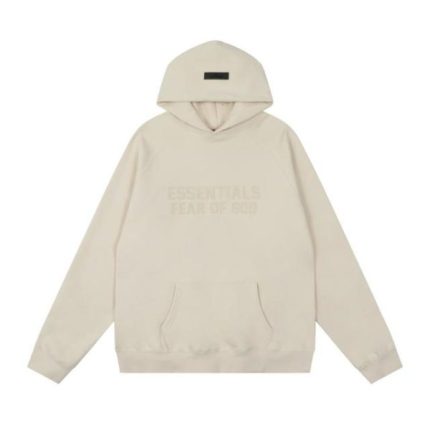 Fear of God Essentials Multi-thread Cream White Hoodie