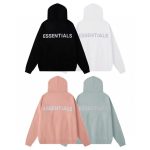 Fear of God Essentials Classic Fleece Reflective Hoodie