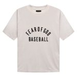 Fear of God Baseball Cream T- Shirt