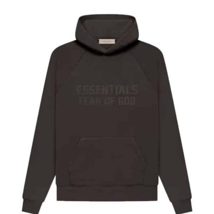 Essentials Fear of God Pullover Hoodie Off Black