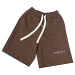 Essentials Fear of God Sweat Shorts Brown